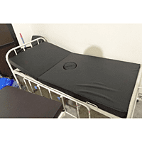 Commode Semi Fowler Hospital Bed with H/F Grill (RL) Commode Semi Fowler Hospital Bed with H/F Grill (RL)